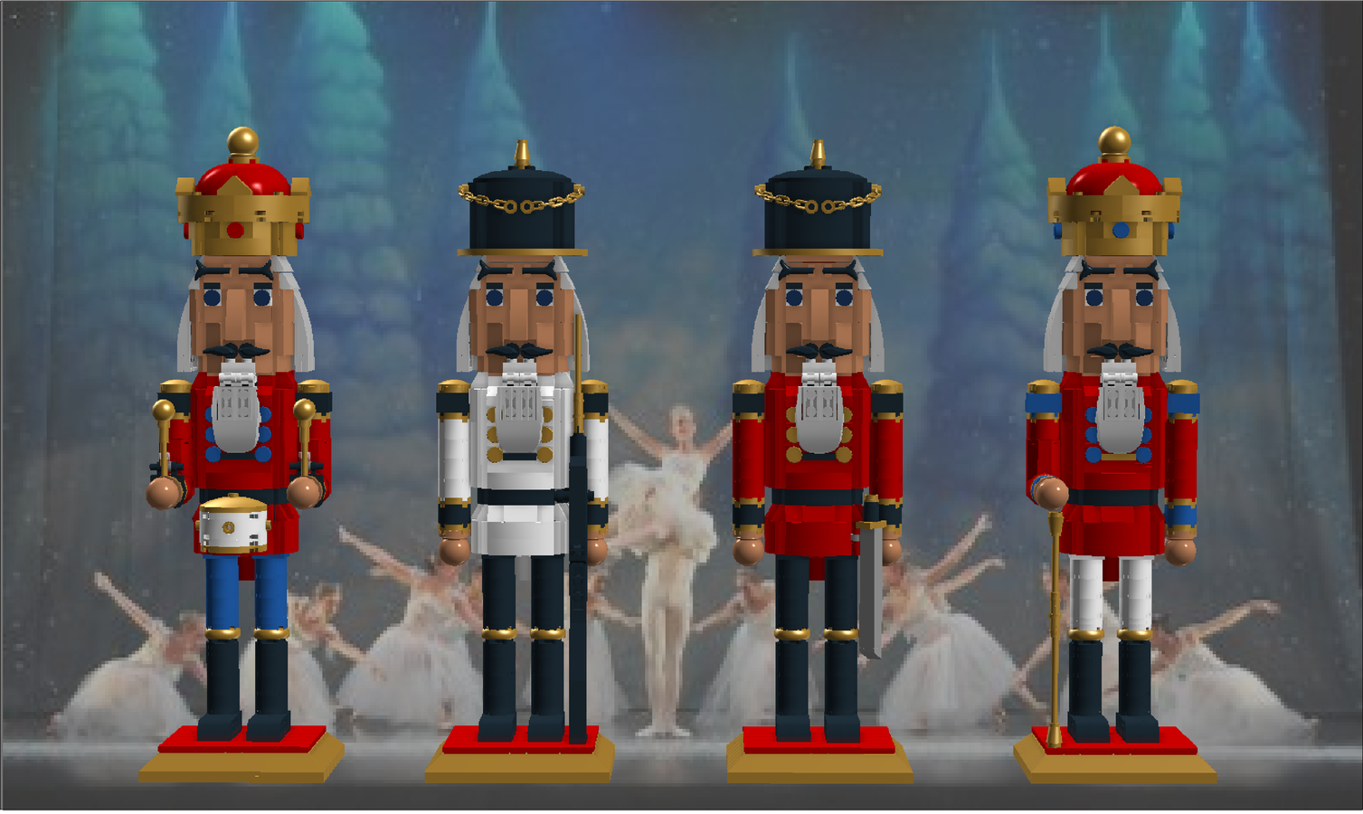 LEGO IDEAS Nutcracker Figurines