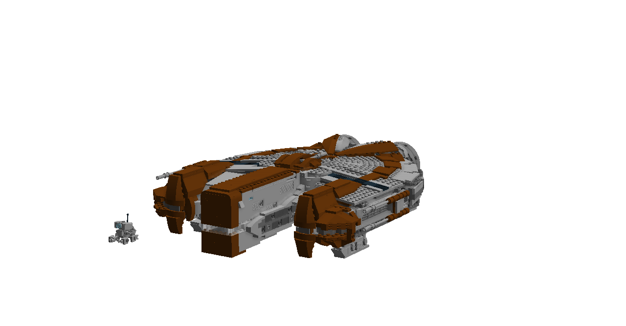 LEGO IDEAS Star Wars Knights of the Old Republic Ebon Hawk