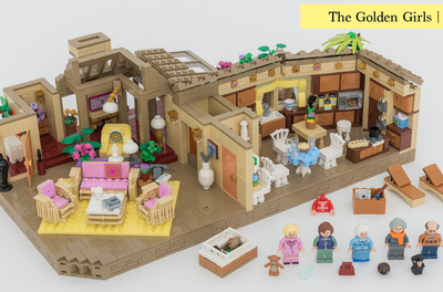 Lego Ideas The Golden Girls Living Room And Kitchen Modular