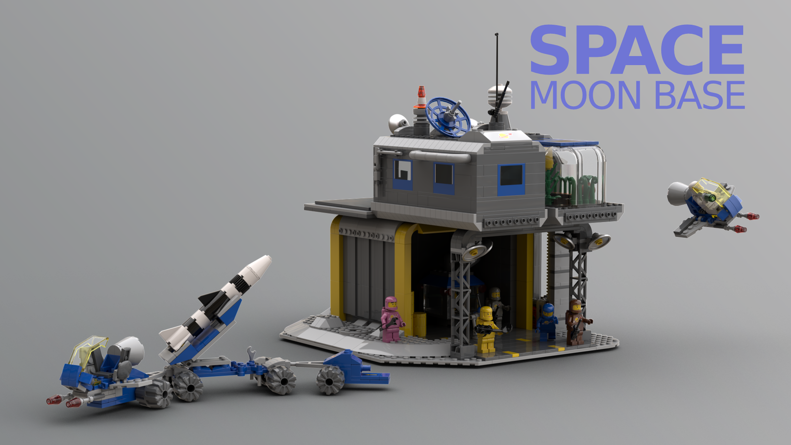 Lego store moon station