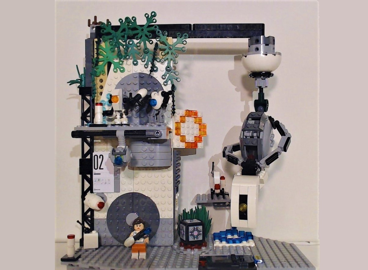 Portal 2 lego glados фото 117