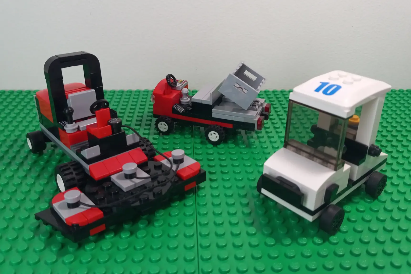 Lego golf car hot sale