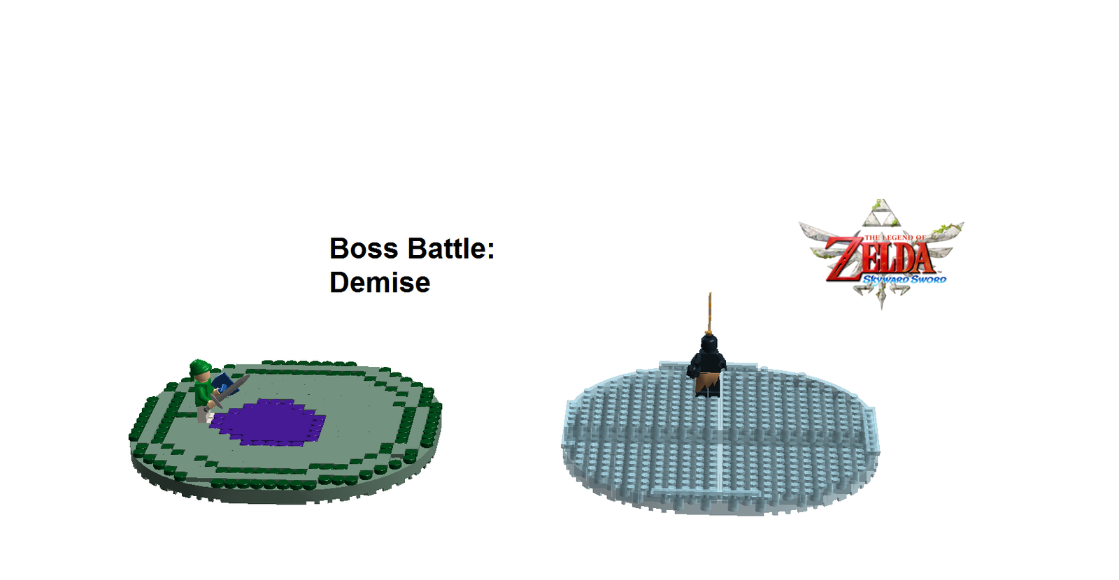 Lego Ideas Legend Of Zelda Skyward Sword Demise Final Boss Battle