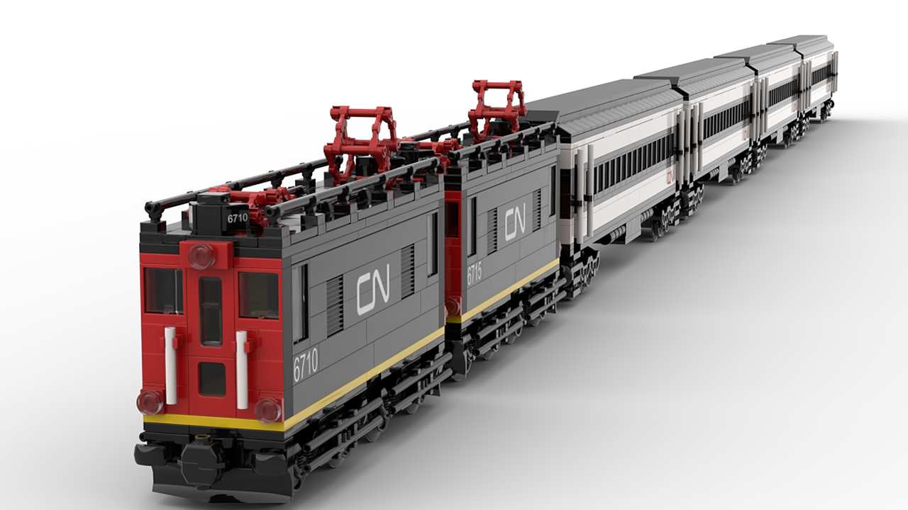 Canadian National Passenger Train Lego Ideas