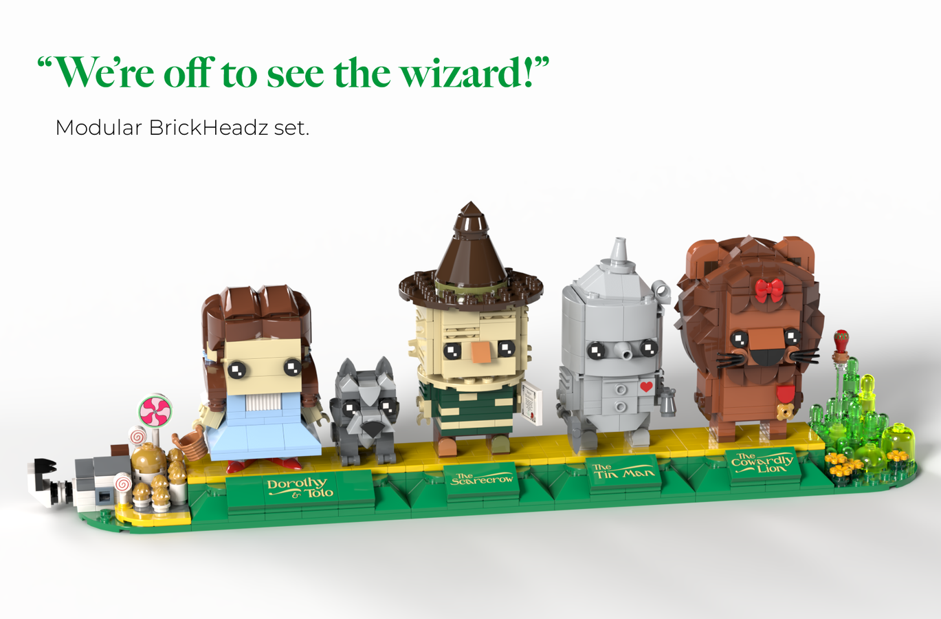 The wizard of oz best sale lego set