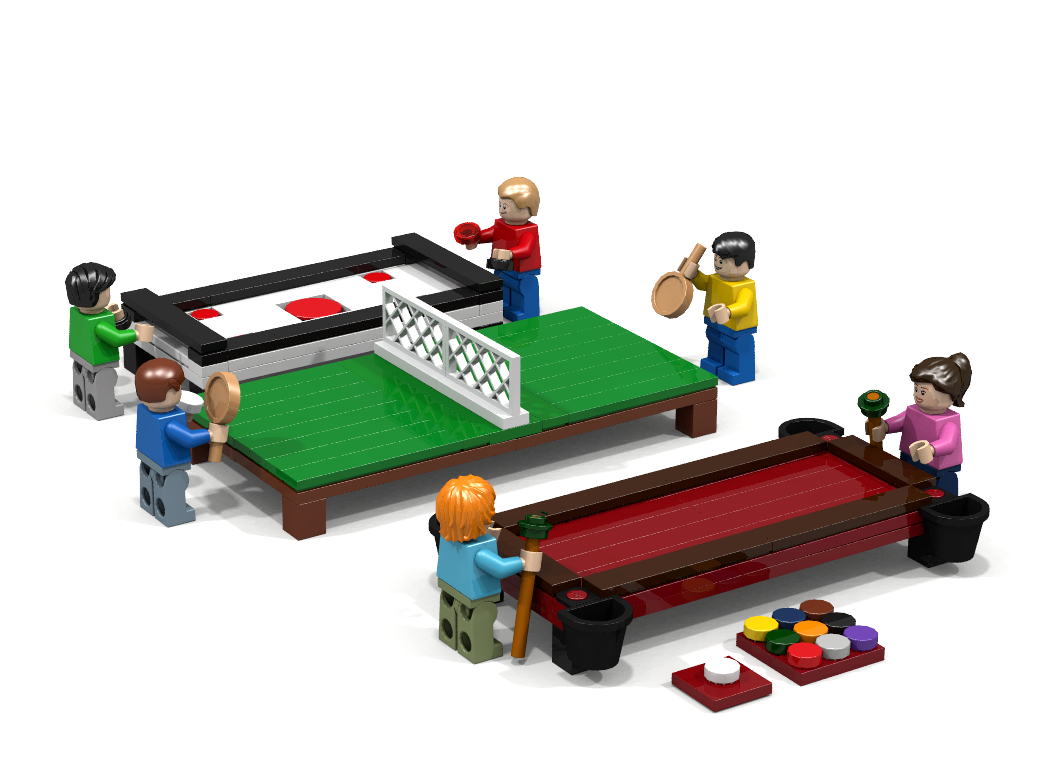 Lego air hockey online