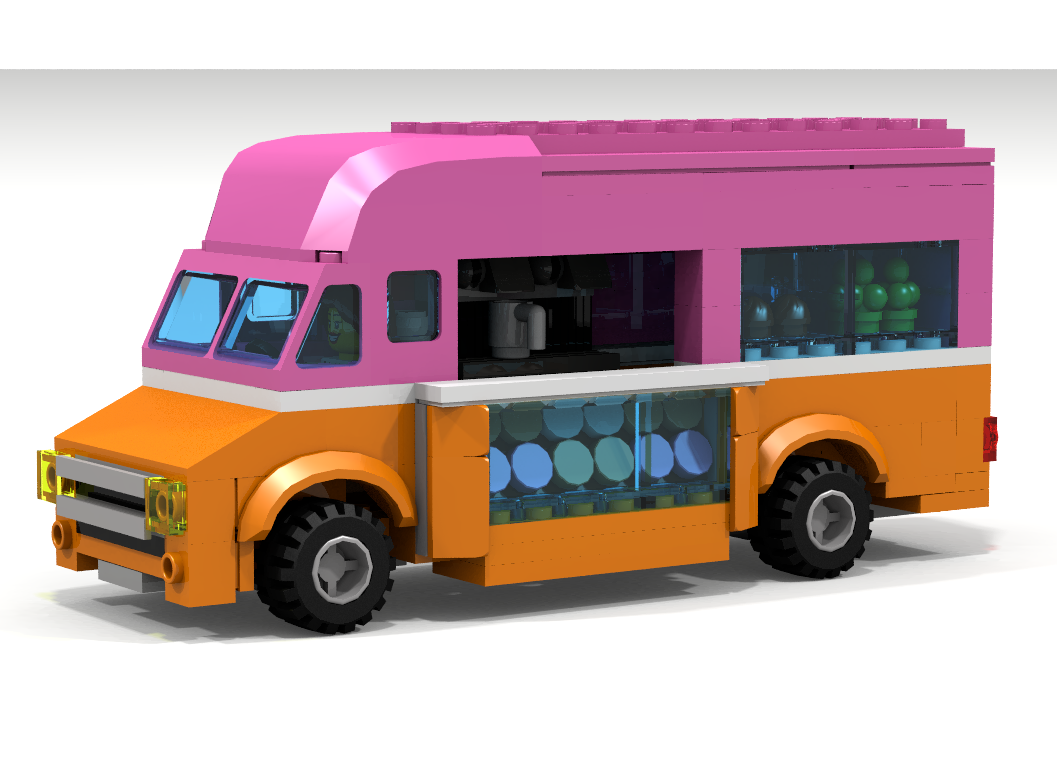 LEGO IDEAS Dunkin Donut Truck