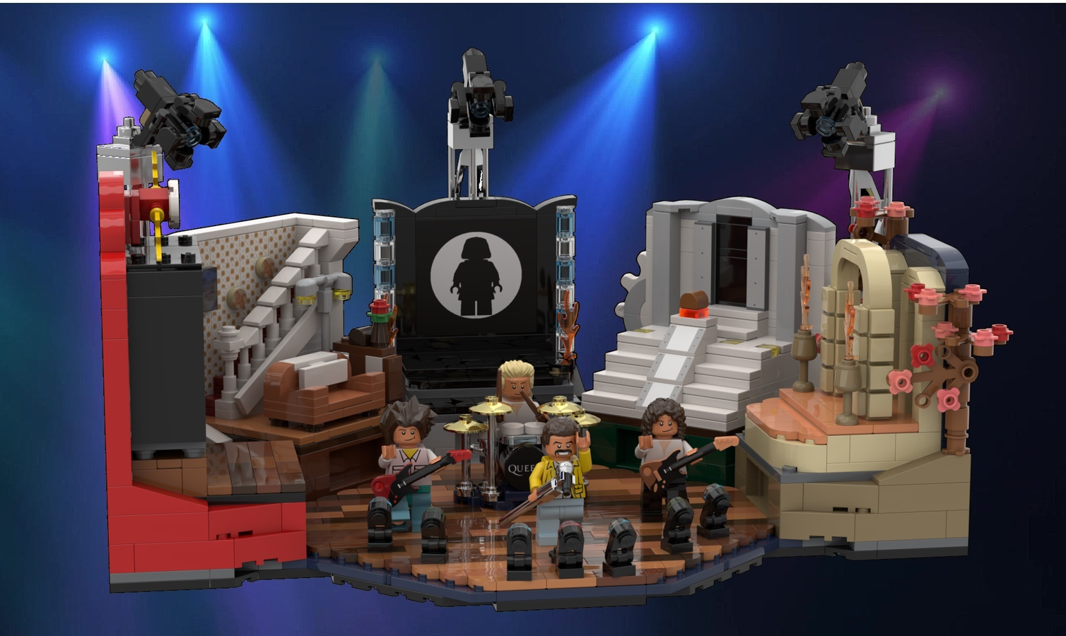 Queen store lego set