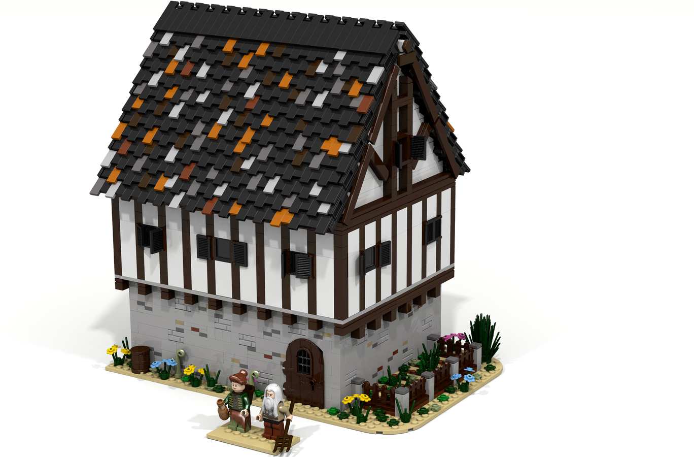 Medieval house lego new arrivals