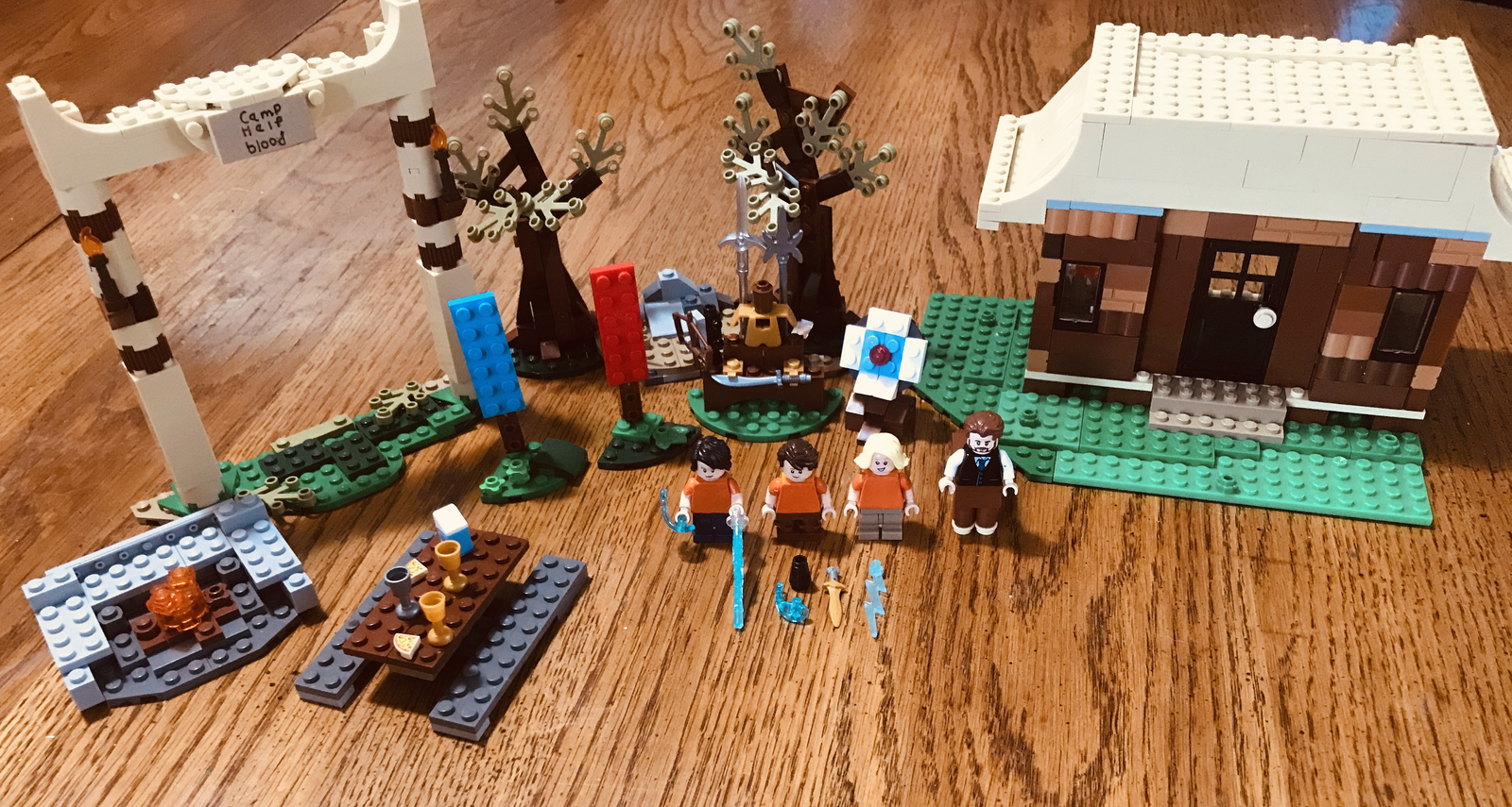 LEGO IDEAS - Heroes of Olympus Camp Half-Blood