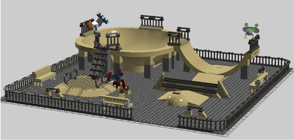 Lego outlet bmx park