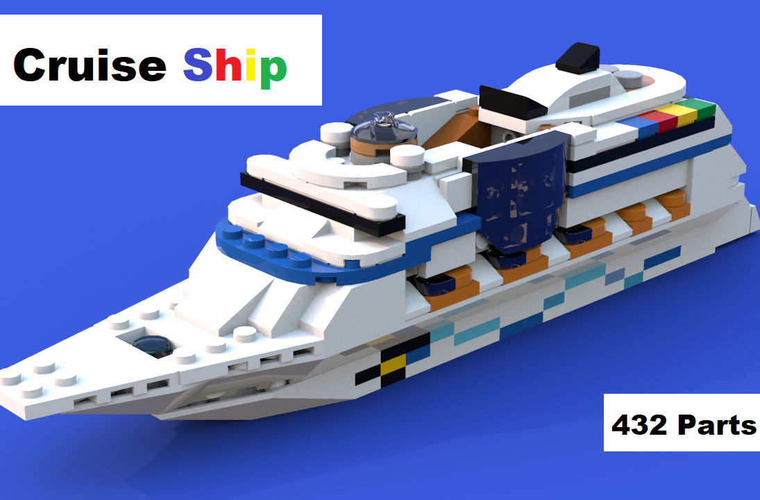 Lego 2024 cruise liner