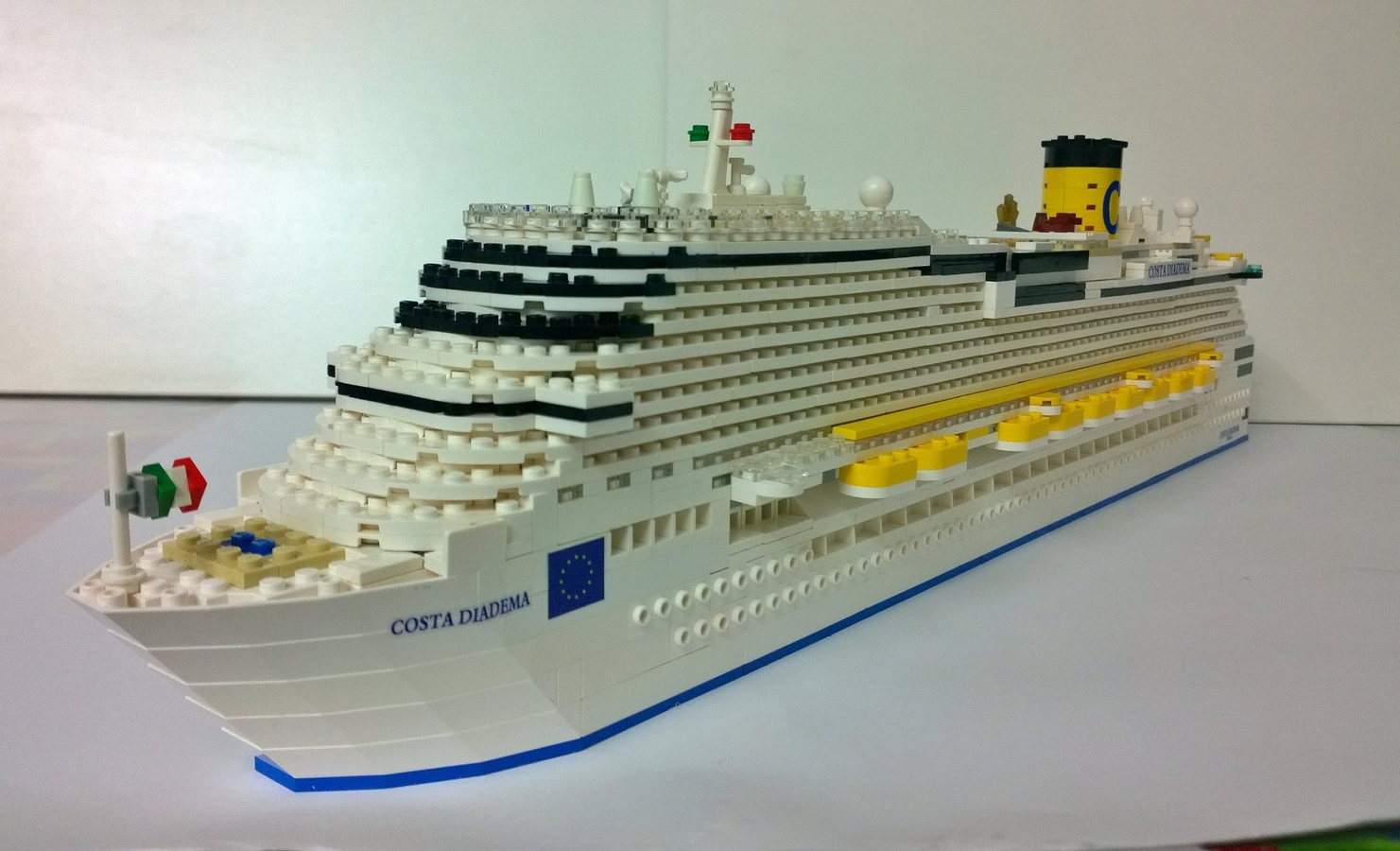 lego carnival cruise ship