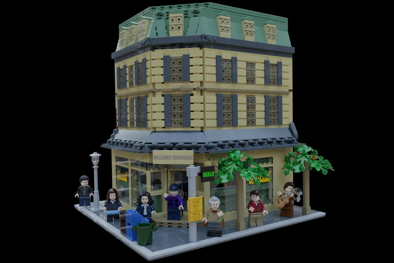 LEGO IDEAS Luke s Diner Modular Gilmore Girls