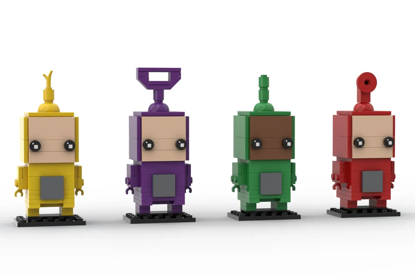 LEGO IDEAS - Teletubbies Brickheadz