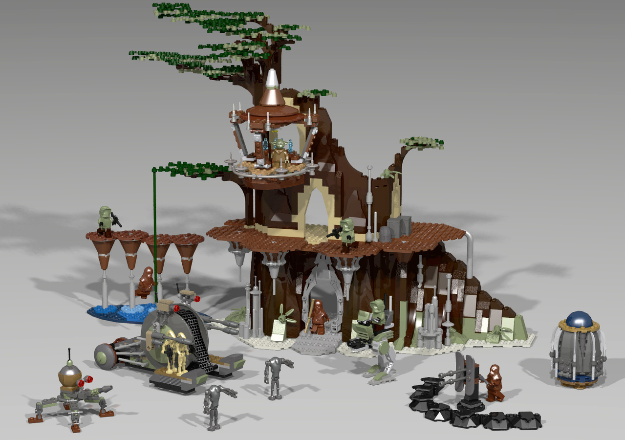 Lego star wars 2024 defense of kashyyyk