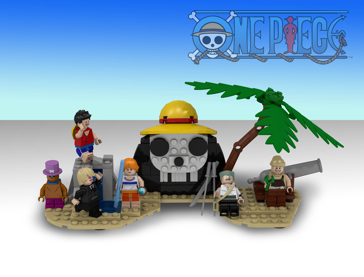 LEGO ONE PIECE X8 X6017