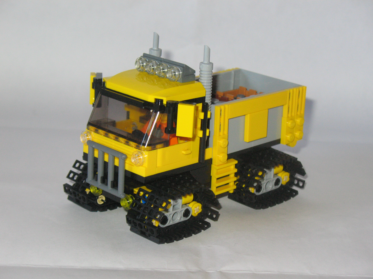 Lego best sale snow truck