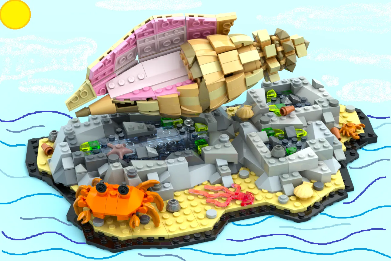 LEGO IDEAS - The Amazing Conch Shell
