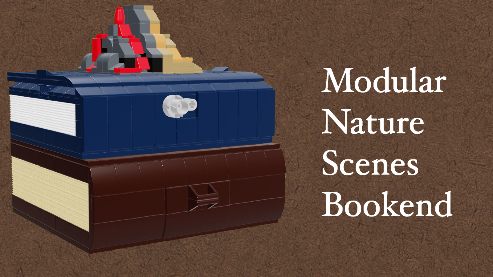 LEGO IDEAS Modular Nature Scenes Bookend