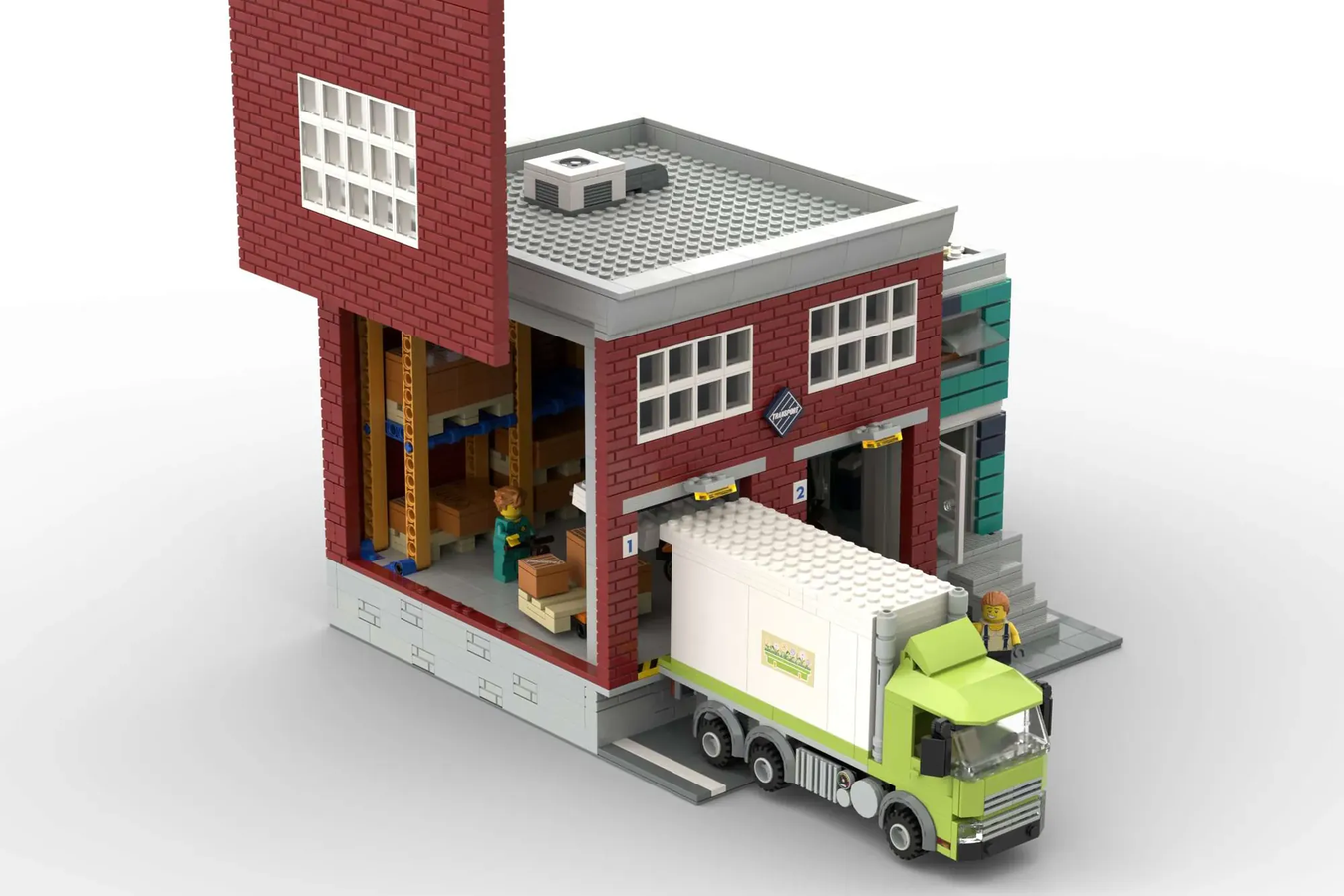 LEGO IDEAS Transport Inc. A Small Logistics Facility