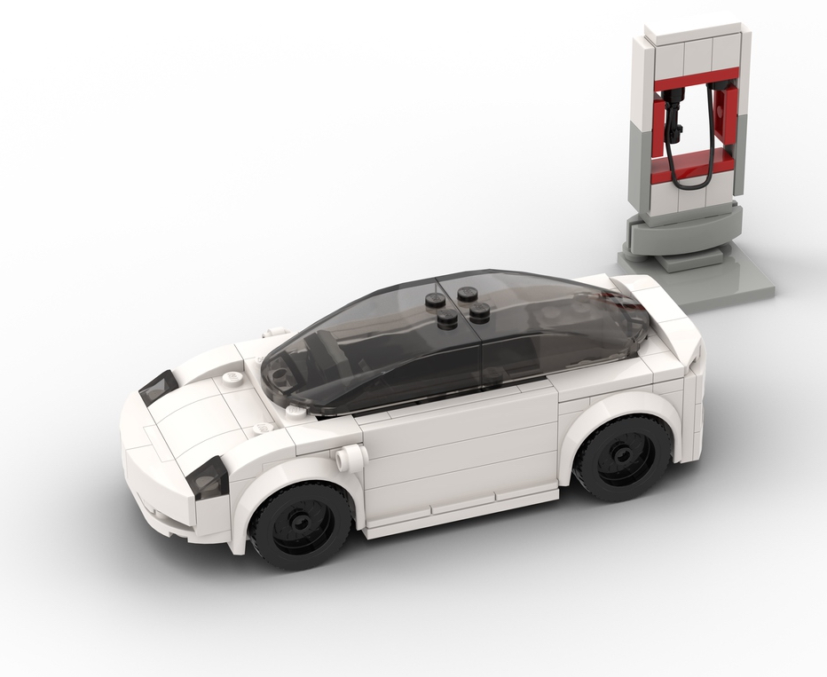 Lego technic store tesla model x