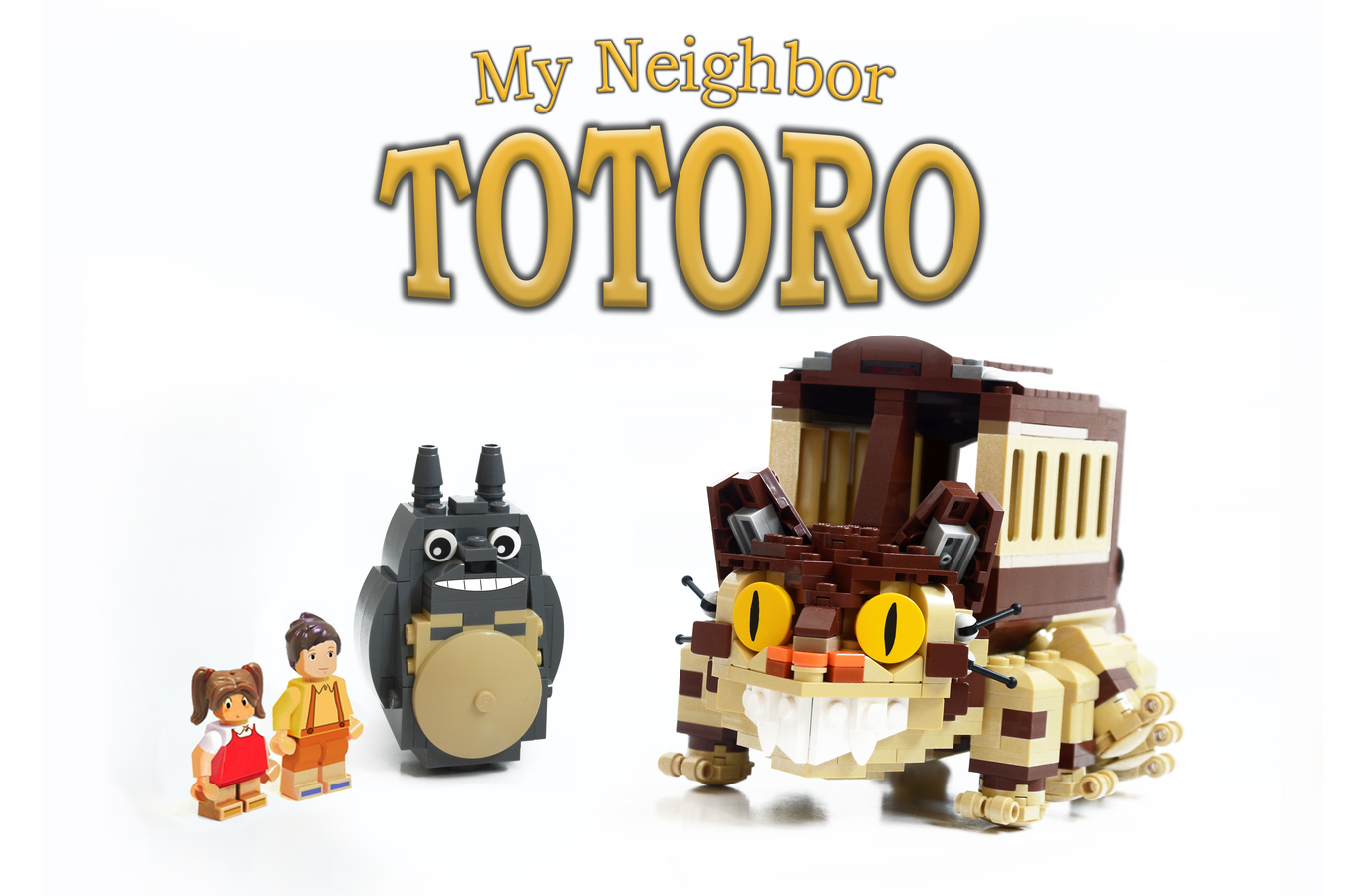 Totoro lego hot sale set