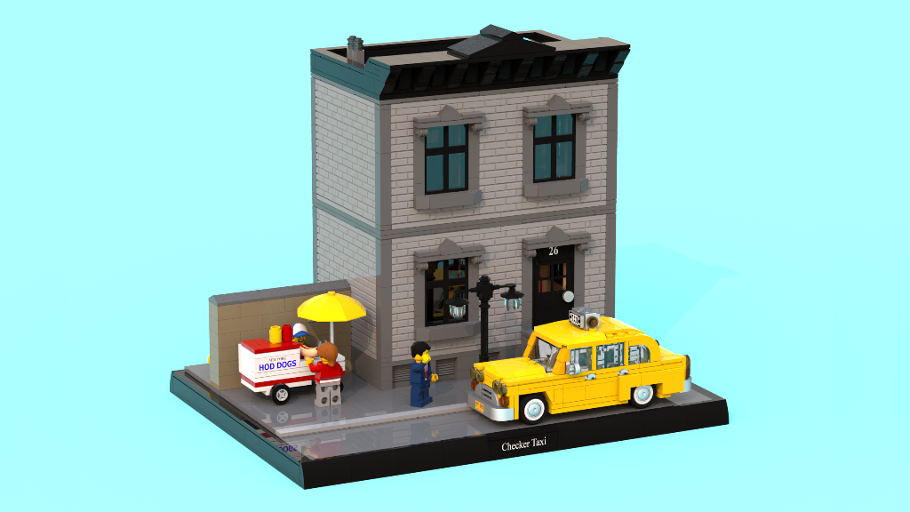 LEGO IDEAS The Checker Taxi