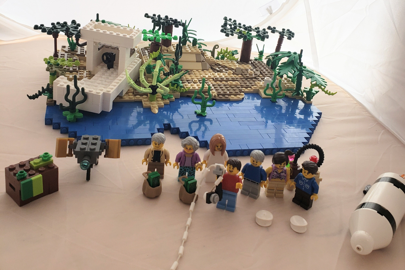 Island best sale lego set