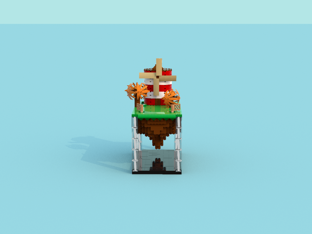 Lego Ideas Gorillaz Feel Good Inc Windmill