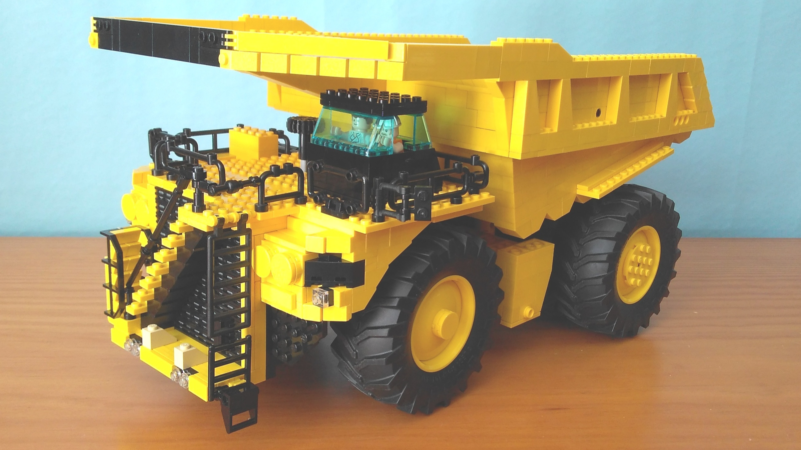 Lego yellow best sale construction truck