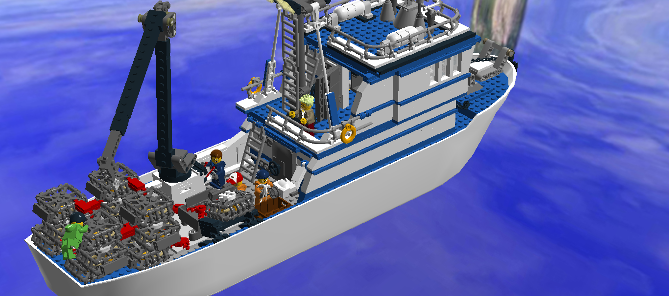 LEGO IDEAS Alaskan Crab Boat