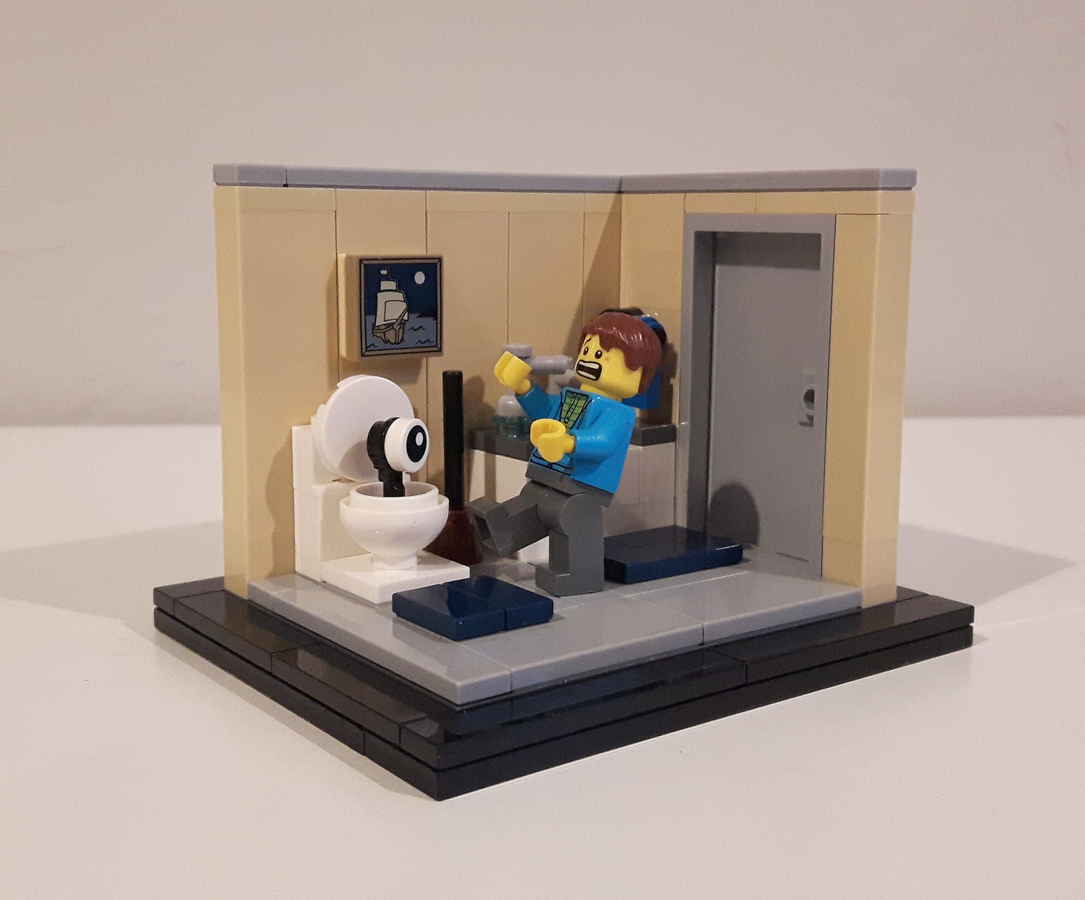 LEGO IDEAS - The Toilet Monster!