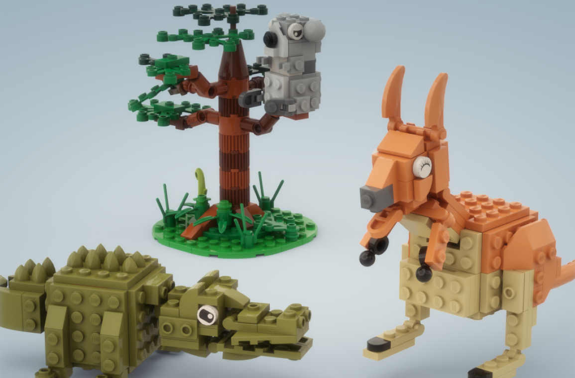 Lego kangaroo store