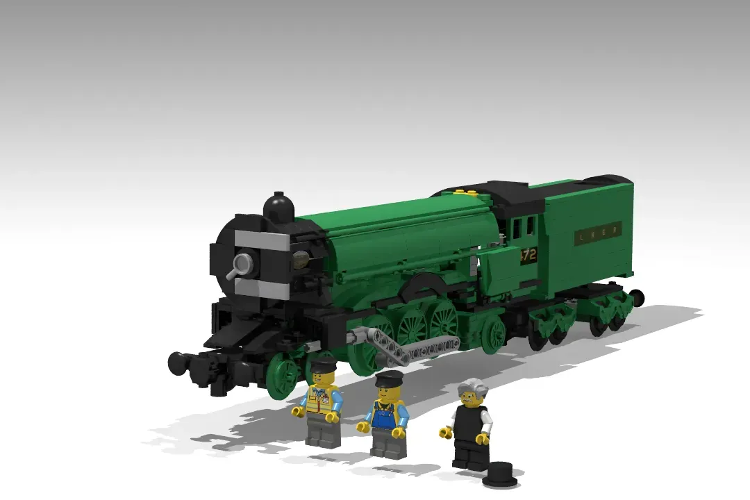 Lego flying sales scotsman