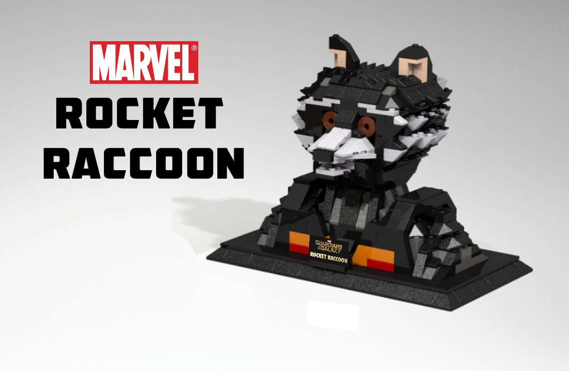 Lego racoon best sale