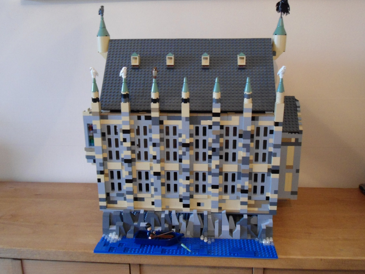 Lego hogwarts great online hall moc