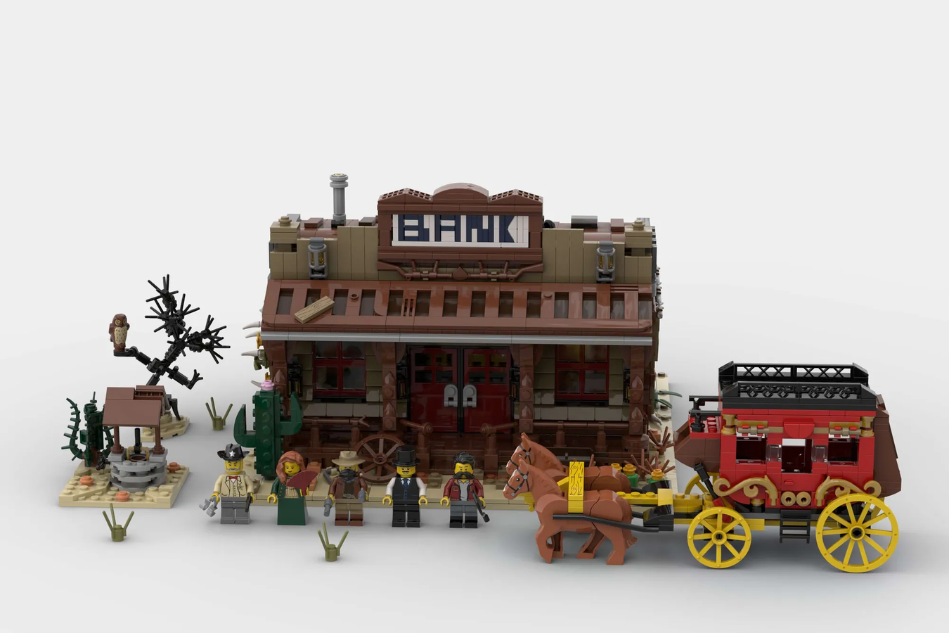 Lego best sale bank set