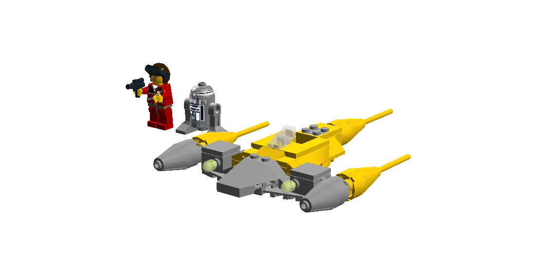 Lego naboo starfighter deals microfighter