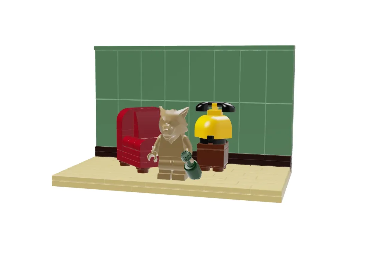 Lego talking shop tom