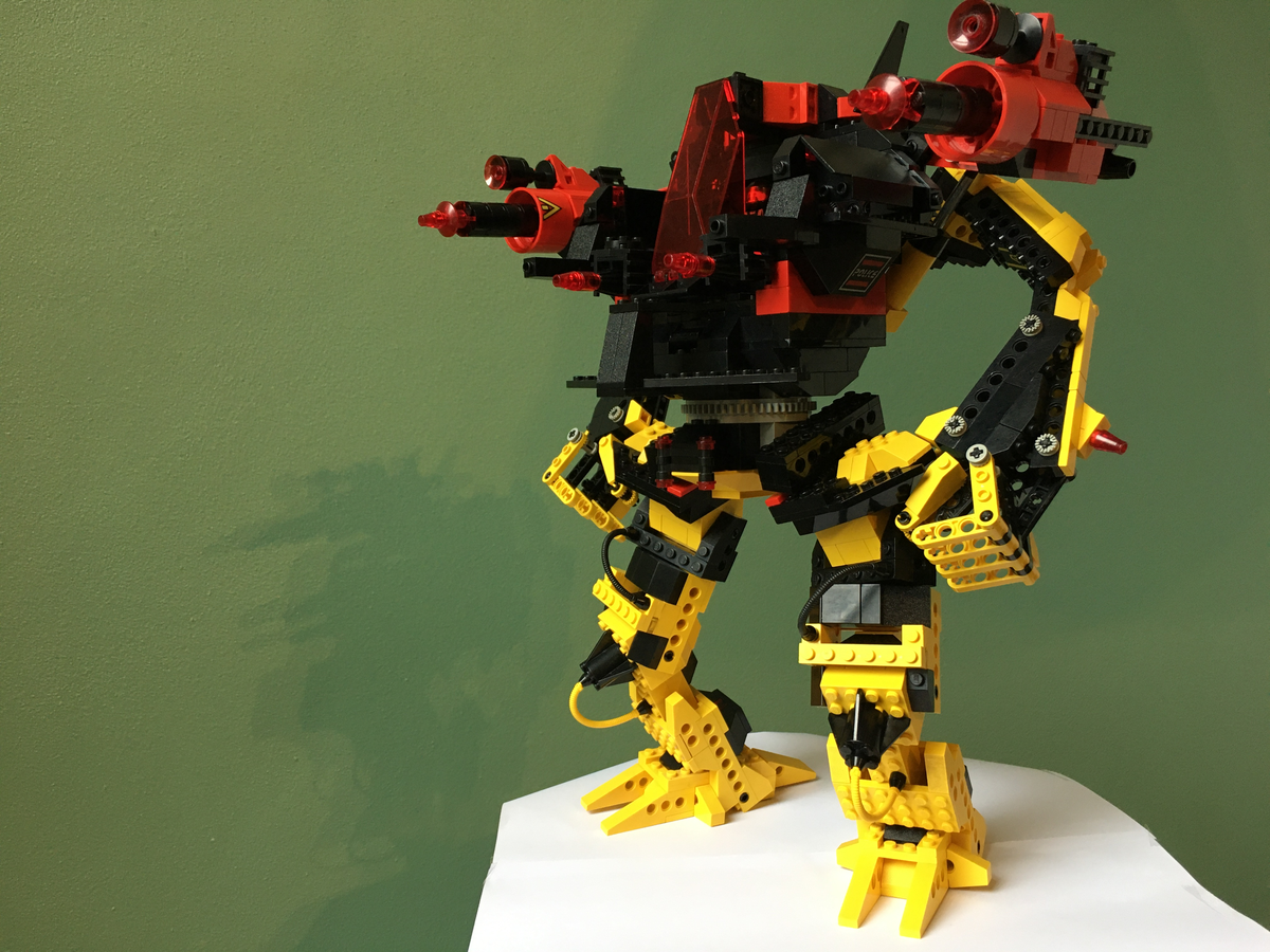 Lego sales giant mech