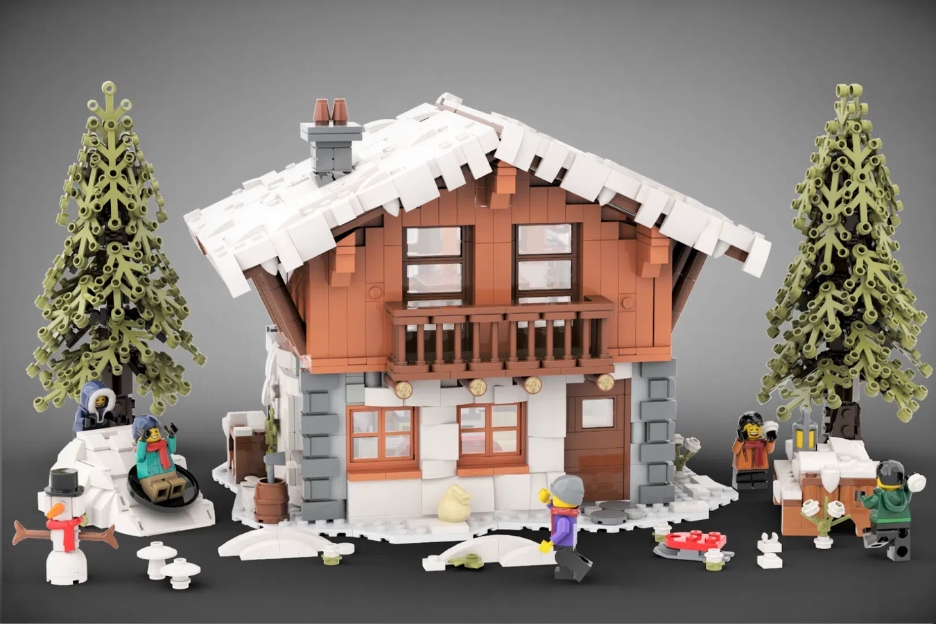 LEGO IDEAS Snow Chalet