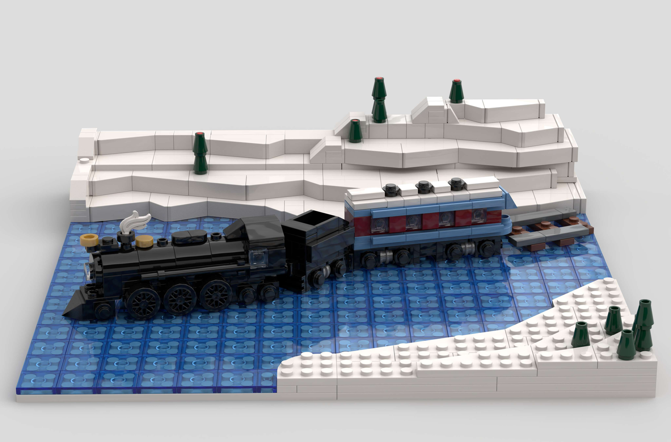 Lego polar cheap express train