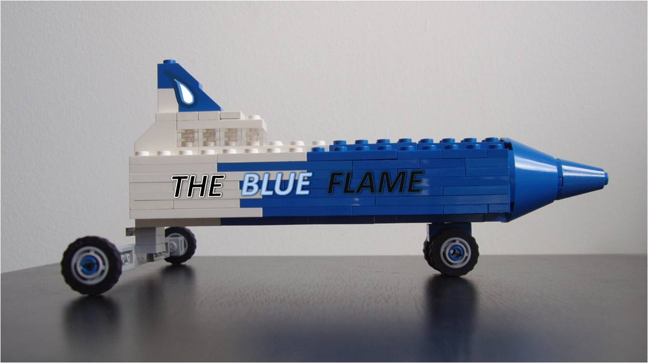 Lego discount blue fire