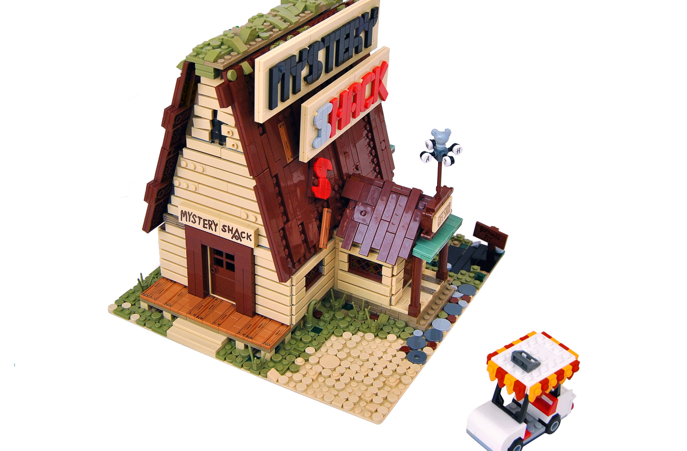 Lego gravity hot sale falls mystery shack