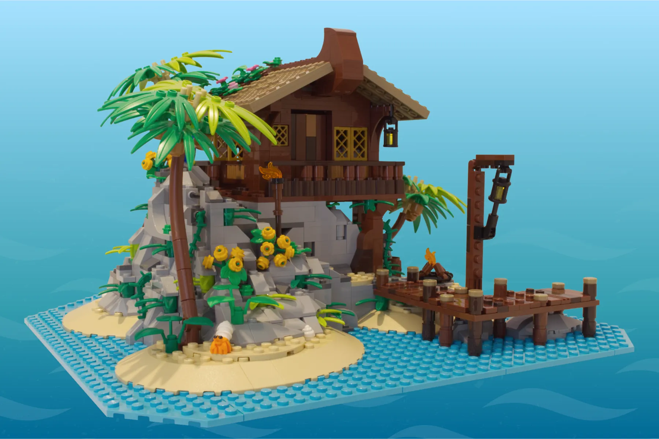 Lego island ideas hot sale