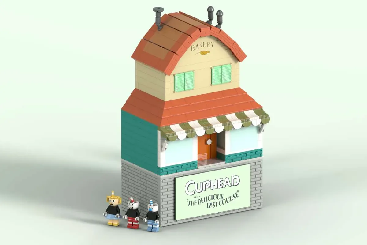 LEGO IDEAS Cuphead DLC Chef Saltbakers Bakery