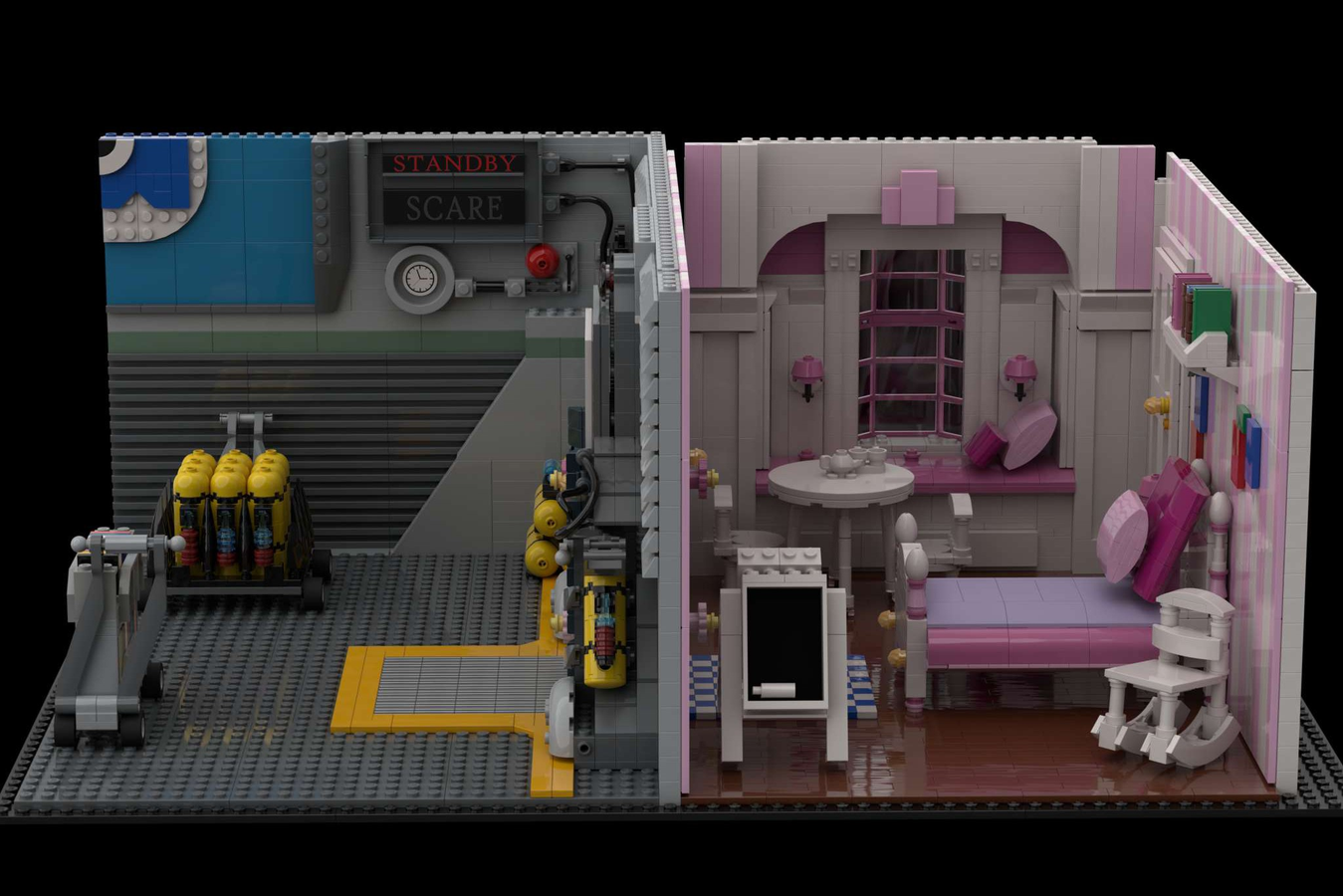 LEGO IDEAS Monsters Inc Diorama