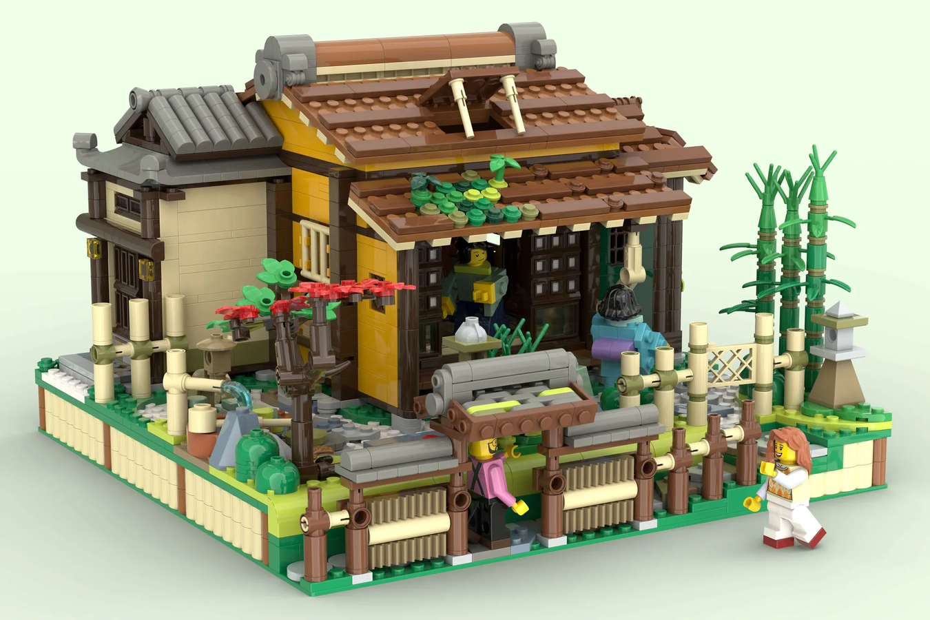 LEGO IDEAS - Japanese Traditional Storefront