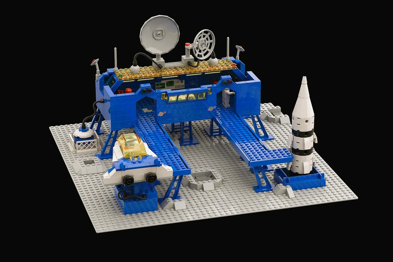 Lego cheap space base